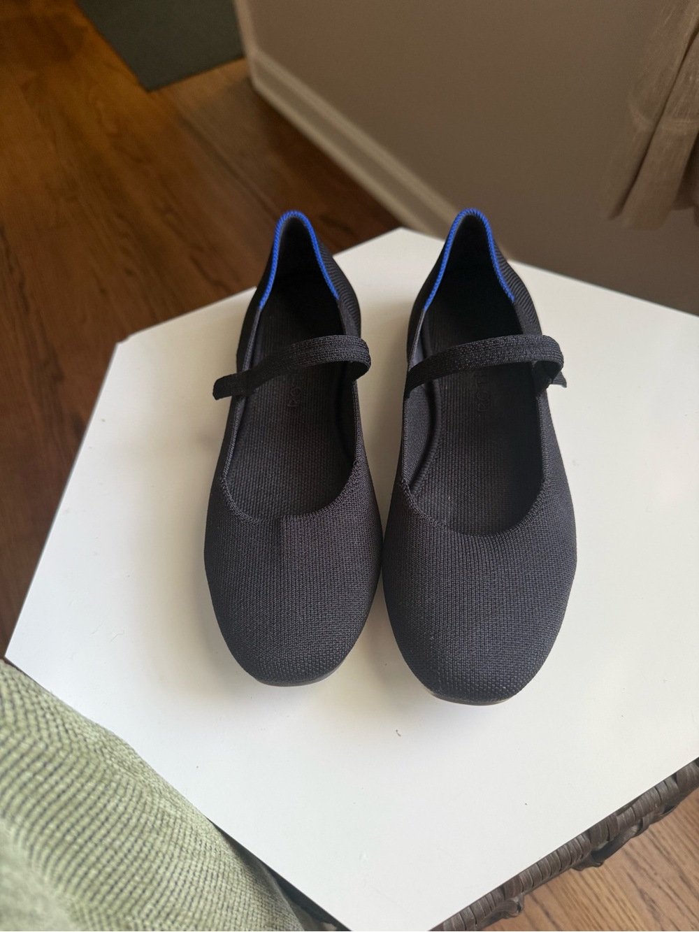 Rothy’s Black Mary Jane flat